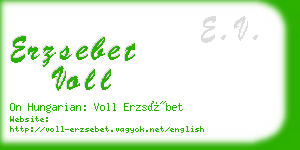 erzsebet voll business card